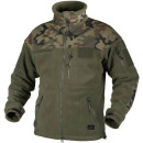 Кофта флисовая HELIKON-TEX INFANTRY Olive Green/PL Woodland (BL-INF-HF-18)