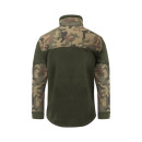 Кофта флисовая HELIKON-TEX INFANTRY Olive Green/PL Woodland (BL-INF-HF-18)