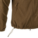 Кофта флісова HELIKON-TEX Alpha Hoodie з капюшоном Coyote (BL-ALH-FG-11)