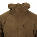 Кофта флісова HELIKON-TEX Alpha Hoodie з капюшоном Coyote (BL-ALH-FG-11)