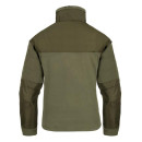 Кофта флисовая HELIKON-TEX Classic Army Fleece Jacket Fleece Olive  Black (BL-CAF-F-16L)