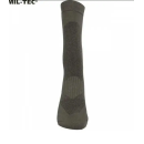 Трекинговые высокие носки Mil-Tec CoolMax Olive Drab (13013001)