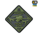 Шеврон PATCH M-TAC DRONE ZONE PVC (51346001) Olive