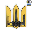 Наліпка M-TAC ТРИЗУБ UA-WING large (51353815-L) Yellow