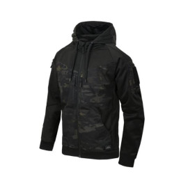 Куртка HELIKON-TEX Rogue Hoodie (Fullzip) Black/Multicam (BL-RHF-PO-010CA)