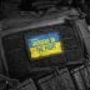 Шеврон PATCH M-TAC Ukraine in the Fight (51331000) Black