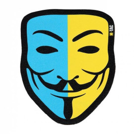 Шеврон PATCH M-TAC Anonymous (51313002) Black/Yellow/Blue