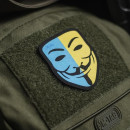 Шеврон PATCH M-TAC Anonymous (51313002) Black/Yellow/Blue