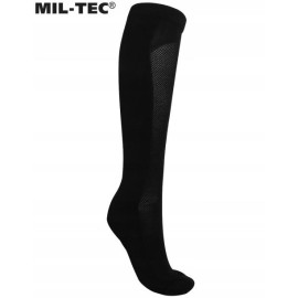 Трекінгові високі шкарпетки MIL-TEC CoolMax Black (13013002)