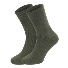 Трекінгові шкарпетки Mil-Tec Merino 2 пари Olive (13006301)