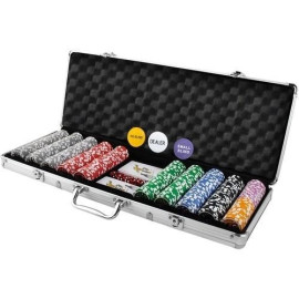 Покер набір Iso Trade, 500 фішок у валізі (9538/23529)
