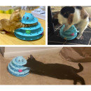 Игрушка для кошек интерактивная башня с шариками Purlov 21837 Польша