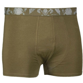 Труси-шорти MIL-TEC Boxer Shorts Skull, 2 шт в комплекті (11200101) Olive