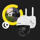 Уличная поворотная IP-камера Overmax Camspot 4.95 WiFi 2.5K White