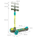 Самокат Kidwell ZOOCAR Dinosaur
