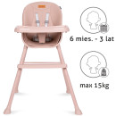 Стульчик для кормления 4в1 Kidwell EATAN Pink