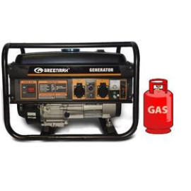 Генератор ГАЗ/бензиновий GREENMAX MB3600B 2.5/2.8 кВт з ручним запуском