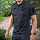 Футболка M-TAC polo Elite Tactical Coolmax Dark Navy Blue (80010015)