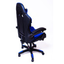 Кресло геймерское DIEGO с массажем черно-синее
