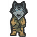 Шеврон PATCH ПАТРІОТ Wolf (Бойовий Вовк)