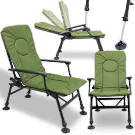 Кресло складное рыбацкое для ловли карпа Heckermann® DS-CS01