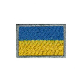 Шеврон PATCH ПАТРИОТ Державний прапор ССО / синьо-жовтий / 45х30мм