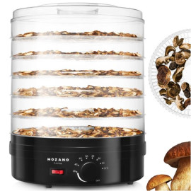 Дегідратор для суші Mozano Food Dehydrator 500 W Black