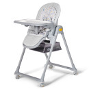 Стільчик для годування 2в1 KiderKraft LASTREE Grey