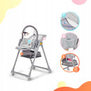 Стільчик для годування 2в1 KiderKraft LASTREE Grey