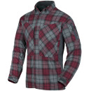 Рубашка HELIKON-TEX MBDU Flannel Ruby Plaid (KO-MBD-PO-P1)