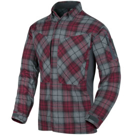 Сорочка HELIKON-TEX MBDU Flannel Ruby Plaid (KO-MBD-PO-P1)