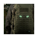 Шеврон PATCH M-TAC Tiger Eyes Laser Cut Reflective флуоресцентный - Ranger Green (51140023)