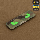 Chevron PATCH M-TAC Cat Eyes laser cut fluorescent (51507008) Multicam/Green/GID