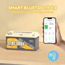 Акумулятор LifePo4 100Ач 12,8V Smart Bluetooth BMS PowerQueen (Німеччина)