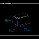 Акумулятор AGM 12В 115Ач з екраном ECTIVE DC 115S (Німеччина)