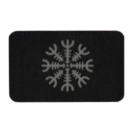 Шеврон PATCH M-TAC Шолом Жаху Laser Cut ( 51222211) Black/Grey