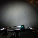 Велосипедна фара + задній ліхтар Trizand LED 1200 мАч Bicycle lamp 4T6 USB + rear light (23677)