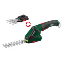 Кущоріз акумуляторний, триммер для трави Parkside 2in1 Cordless Combi-shear (PGSA 4 B3)