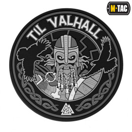 Шеврон PATCH M-TAC For Valhall PVC (51142112) Grey/Black