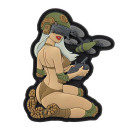 Шеврон PATCH M-TAC Tactical Girl 6 PVC (51468003) Білий/Койот/Олива