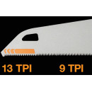 Ручная пила Fiskars PowerTooth 500 мм 9 TPI (1062919)