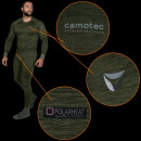 Термобілизна CAMOTEC комплект Polarheat Quadro Stretch Pro 2.0 олива меланж (7365)