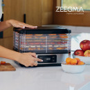 Сушилка для овощей, фруктов и грибов, дегидратор Zeegma Dry Chef Silver