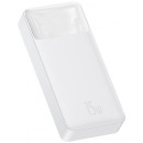 Портативний акумулятор Baseus Bipow Digital Display Power bank 20000mAh 15W PPDML-J02 Білий