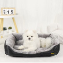 Лежак для собак та кішок Purlov Bed For Pets 60 х 45 см з бортами (24288)