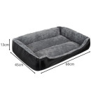 Лежак для собак та кішок Purlov Bed For Pets 60 х 45 см з бортами (24288)