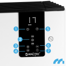 Конвекторный обогреватель Maltec 2400Вт белый (Польша)